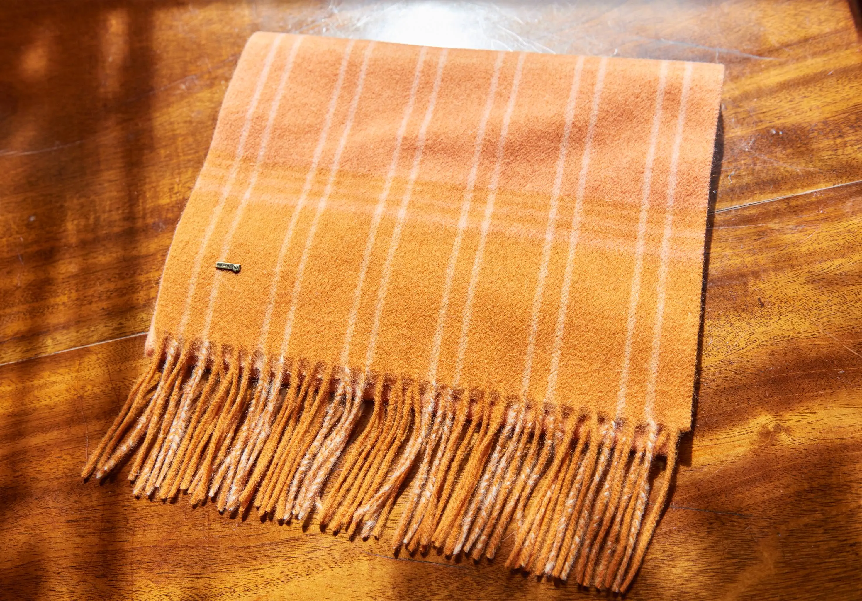 Gleneagle Wool Scarf - Cayenne