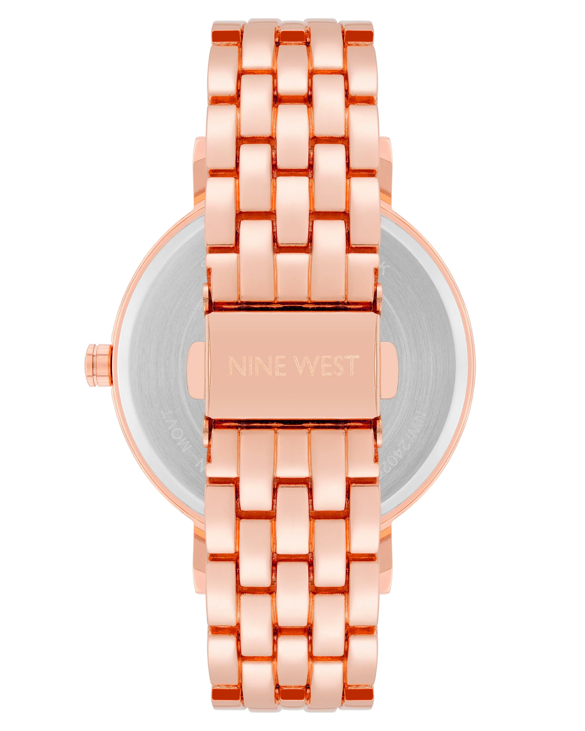 Glitter Accented Dial Watch