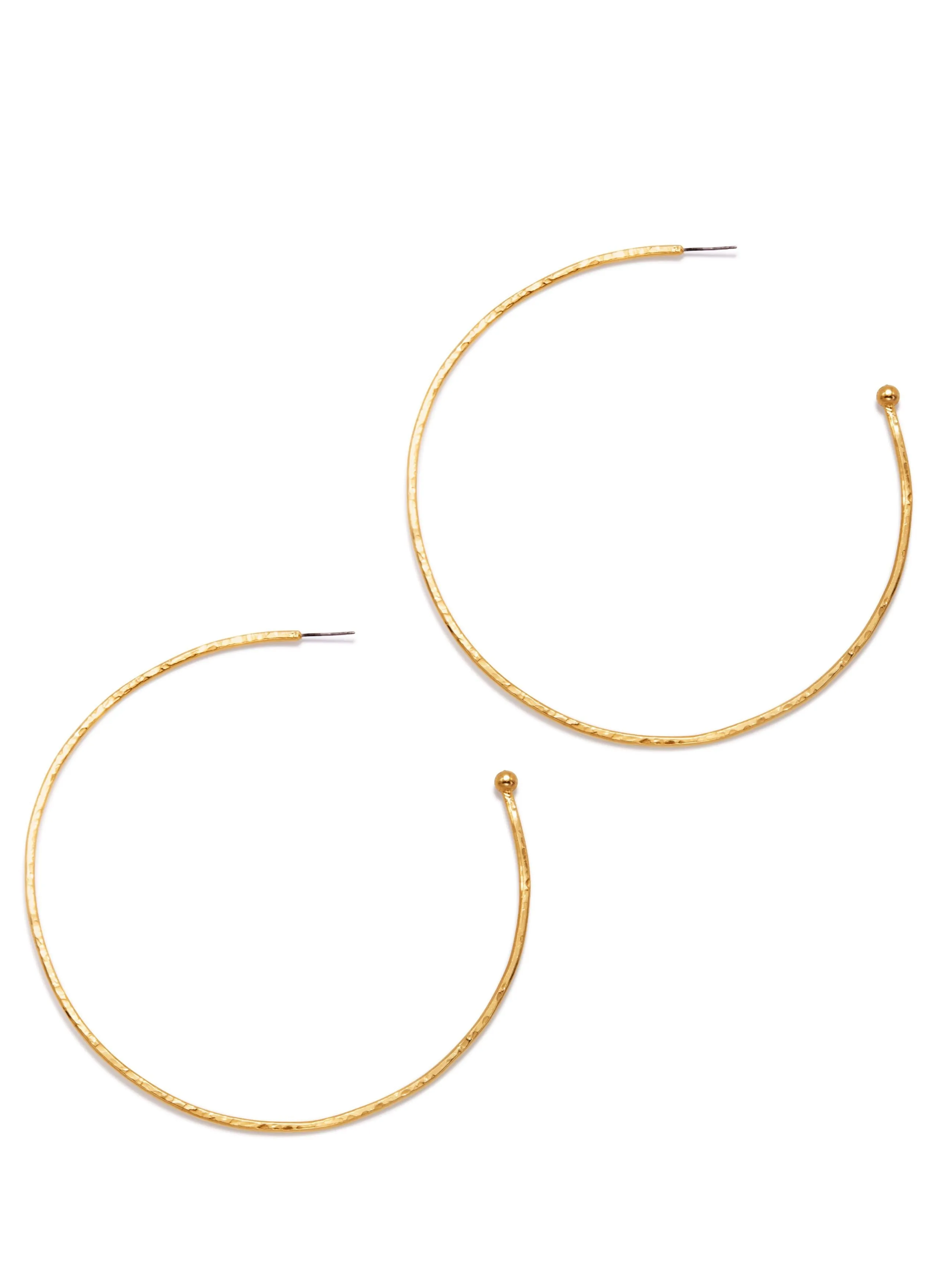 Gold Large Hooptastic Hoop Earrings