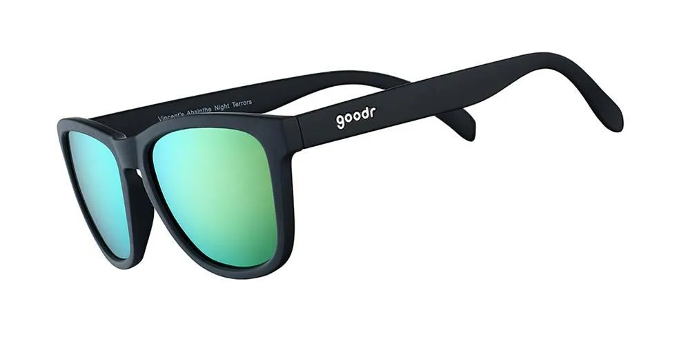 Goodr OG Active Sunglasses - Vincent's Absinthe Night Terrors