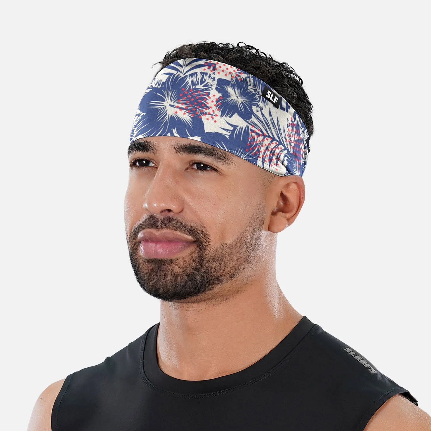 Hibiscus Stars SLF Muted Color Headband