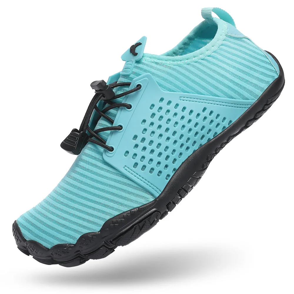 HIITAVE Water Shoes Barefoot Quick Dry Aqua Shoes Non Slip Breathable with Beach River Swim Pool Hiking for Men Women