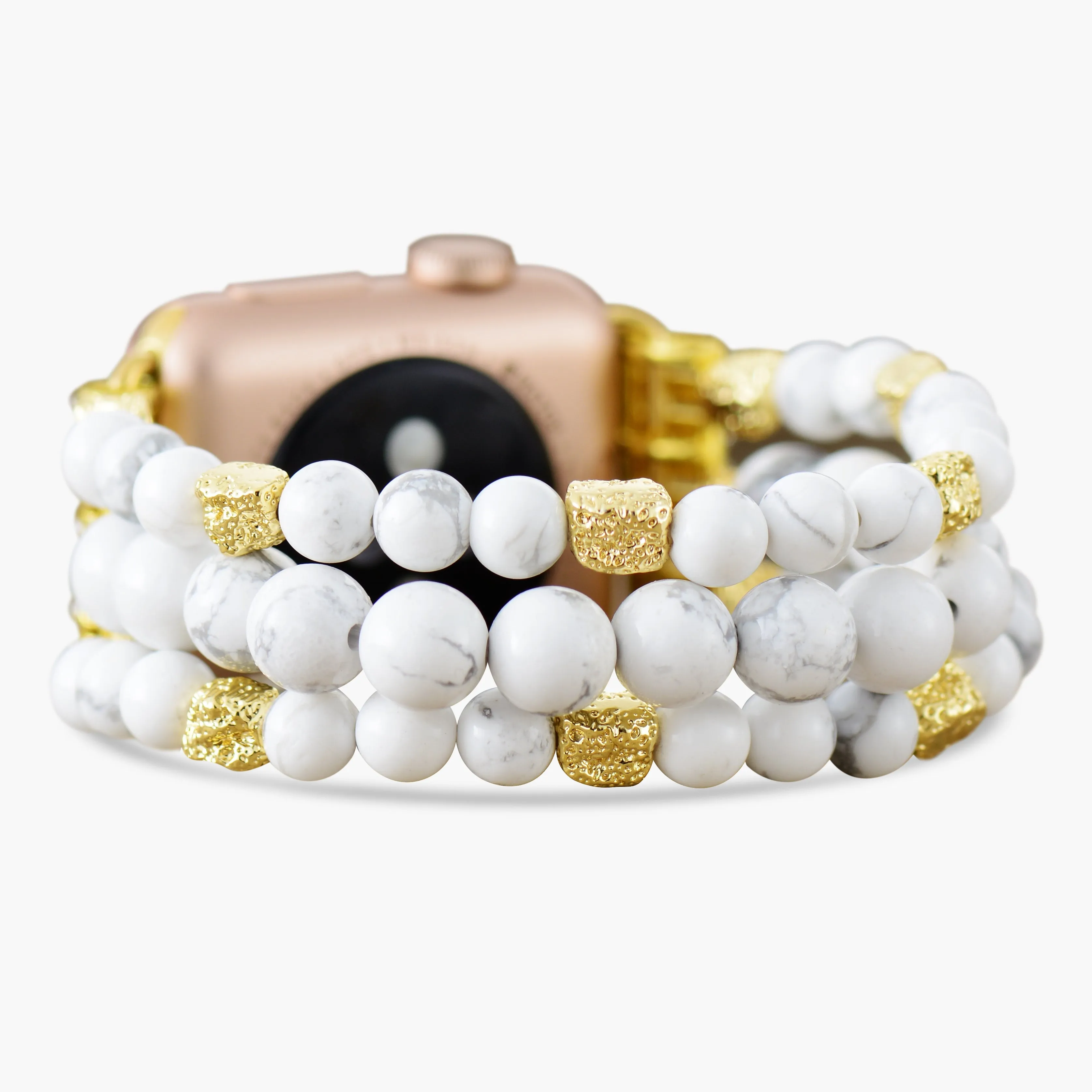 Howlite Spirit Stretch Apple Watch Strap