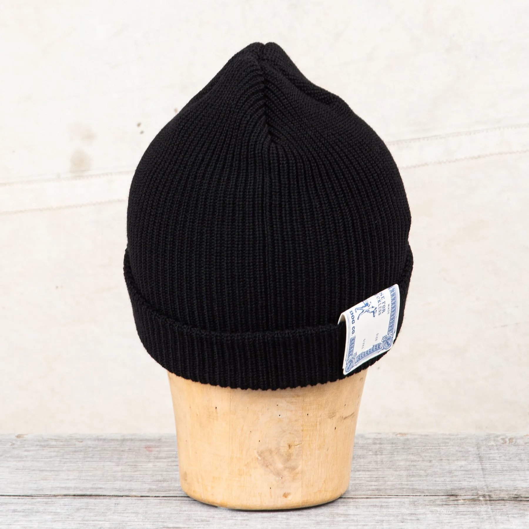 H.W. Dog D-00617 Watch Beanie Black