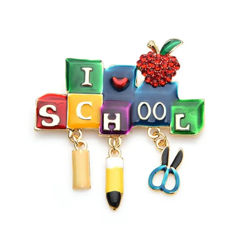 I Love School Charmed Brooch - Don't AsK