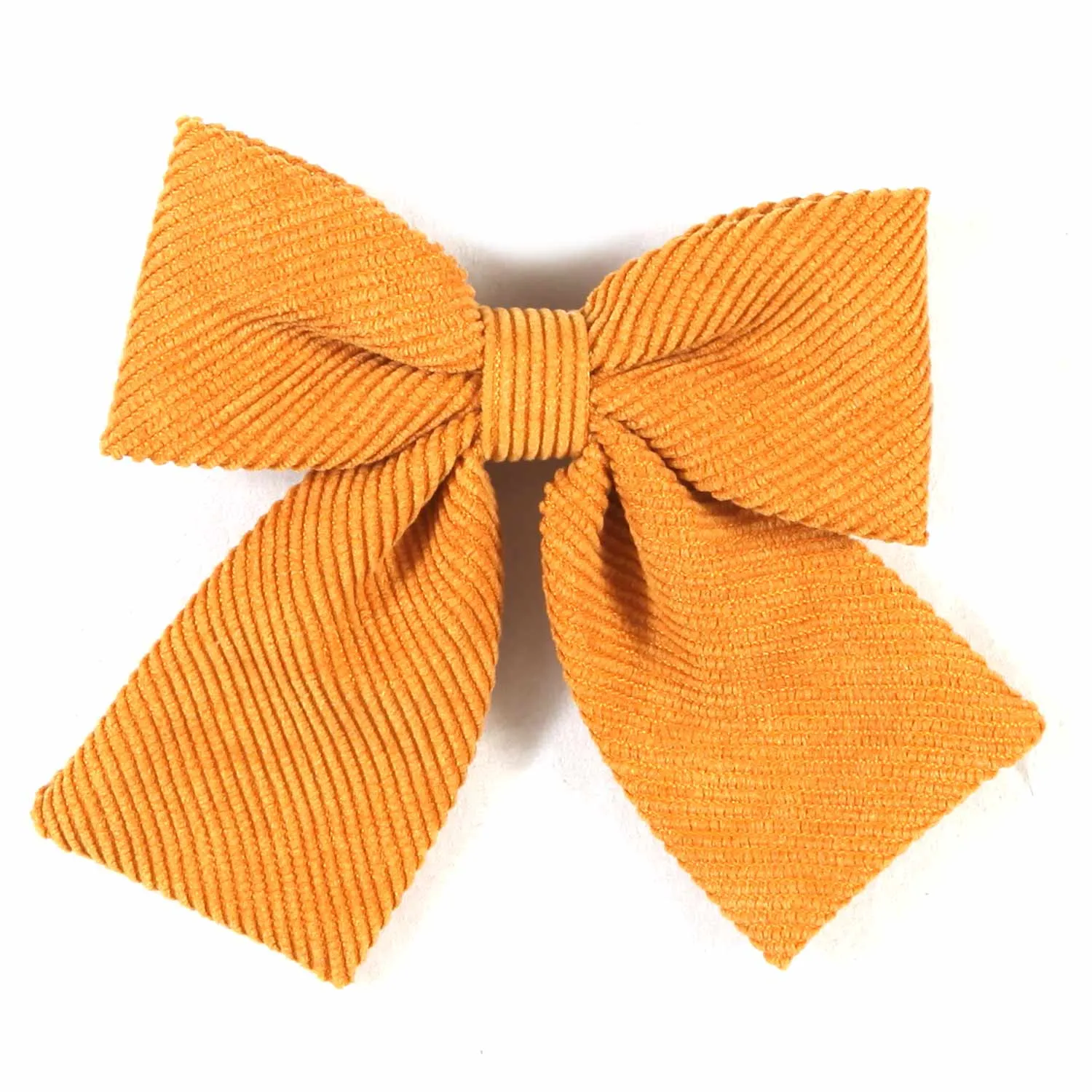 Illytrilly Hair Clip With Orange Bow For Girls