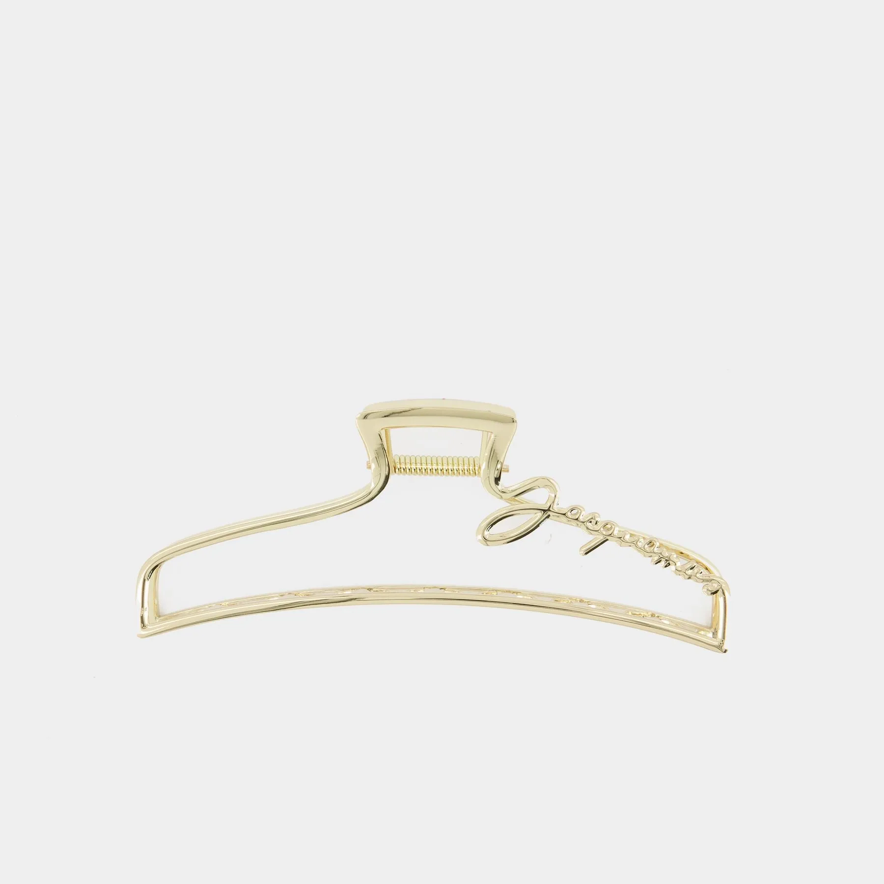 Jacquemus  La Grande Pince Hair Clip - Jacquemus - Gold - Brass