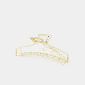 Jacquemus  La Grande Pince Hair Clip - Jacquemus - Gold - Brass