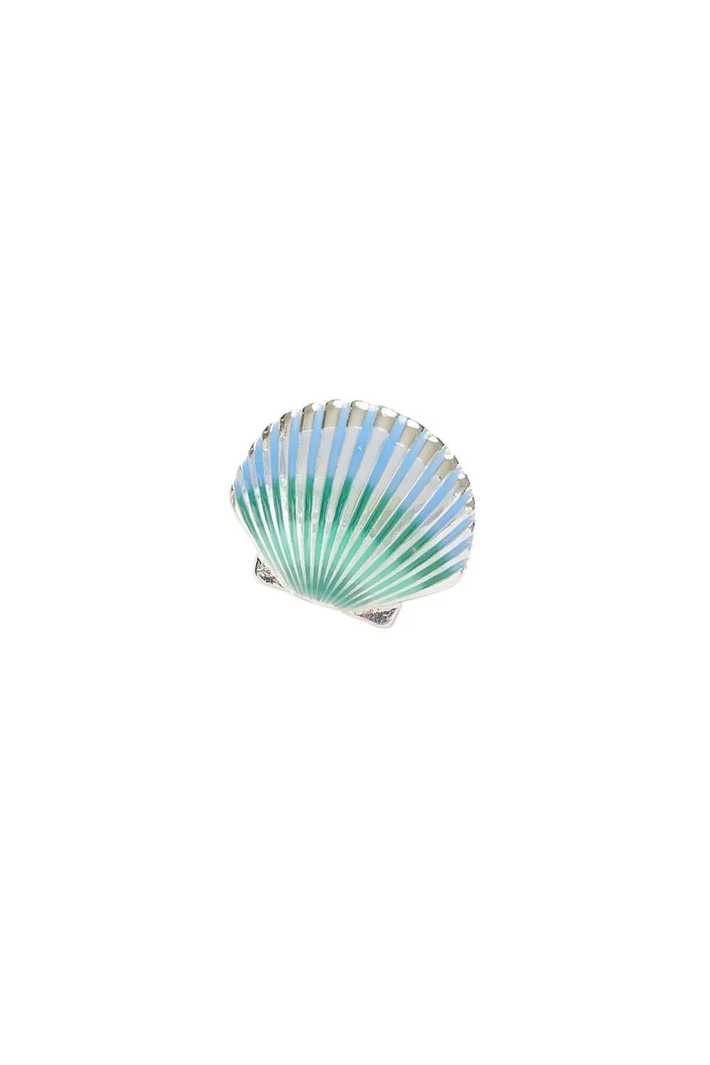 Jewellery | Enamel Shell Brooch | Fable England