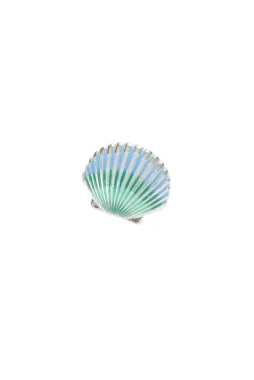 Jewellery | Enamel Shell Brooch | Fable England