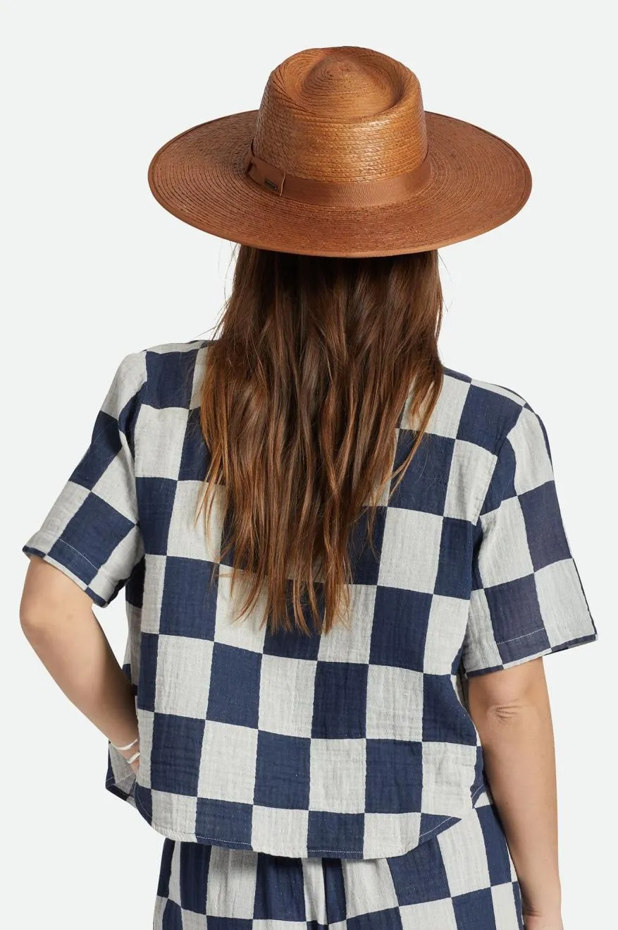 Jo Straw Rancher Hat Limited - Rust Regular Tripilla