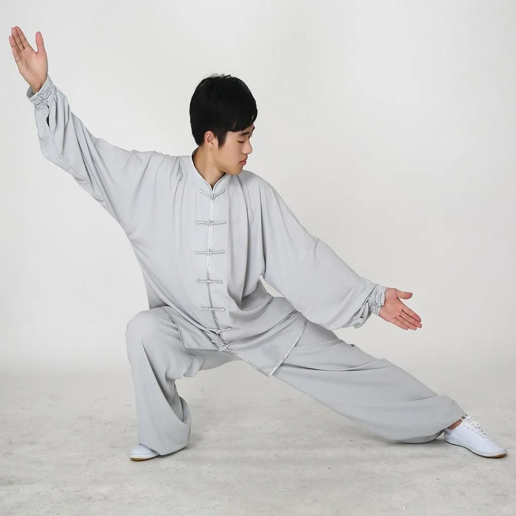 Kung Fu Uniform Traditional Chinese Clothing Long Sleeved