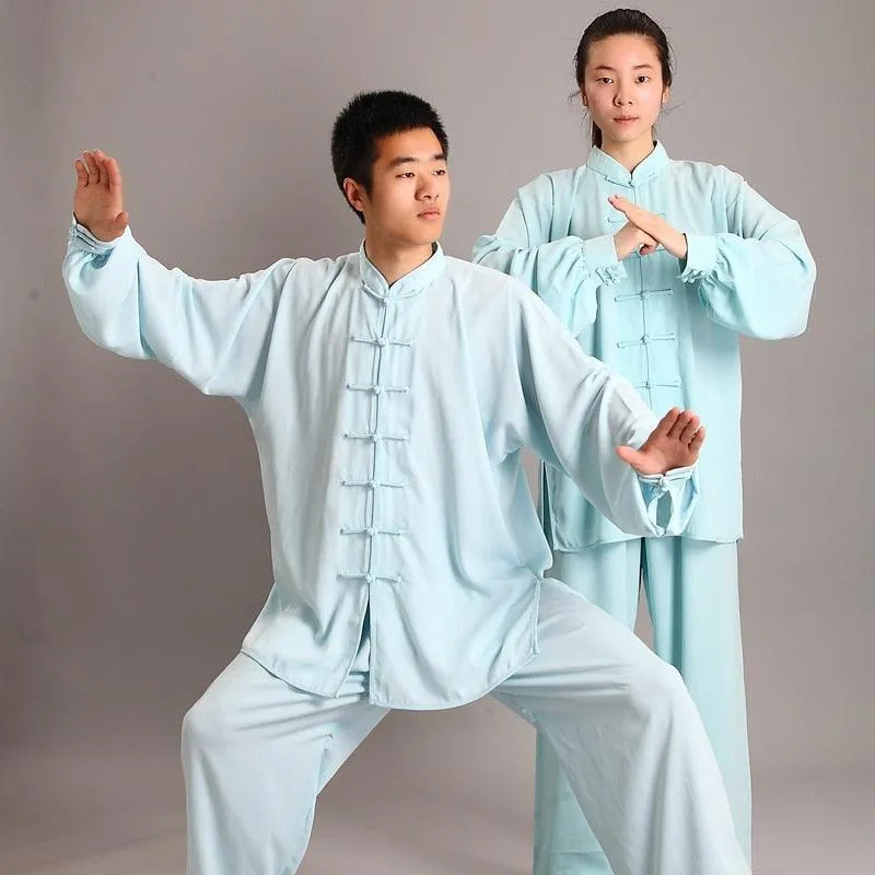 Kung Fu Uniform Traditional Chinese Clothing Long Sleeved