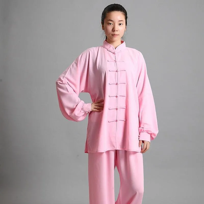 Kung Fu Uniform Traditional Chinese Clothing Long Sleeved