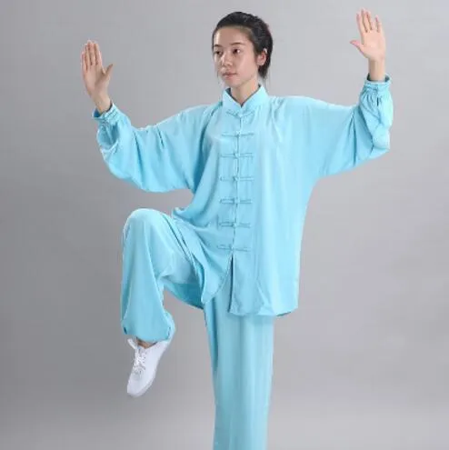 Kung Fu Uniform Traditional Chinese Clothing Long Sleeved