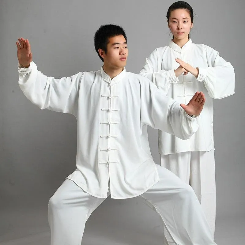 Kung Fu Uniform Traditional Chinese Clothing Long Sleeved