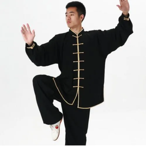 Kung Fu Uniform Traditional Chinese Clothing Long Sleeved