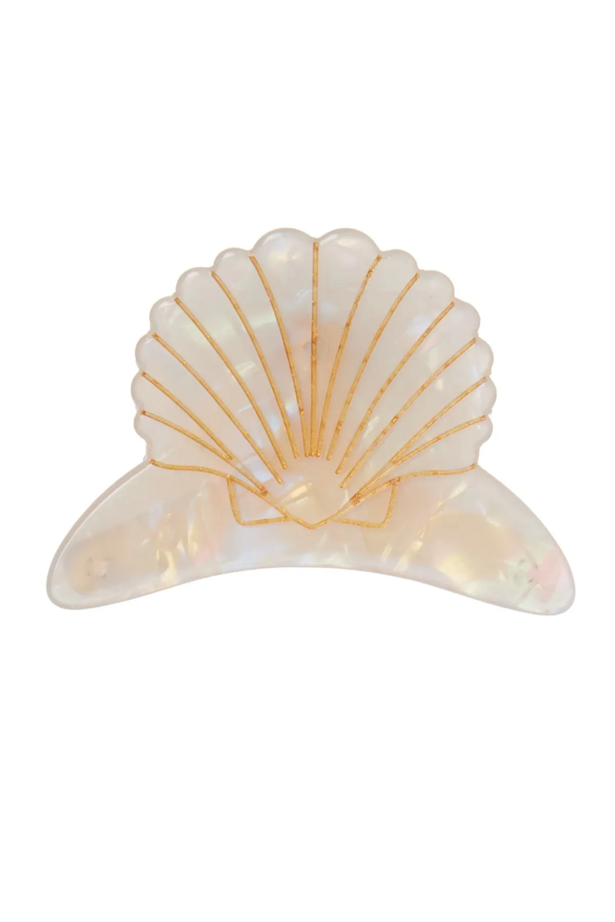 Large Shell Hair Clip