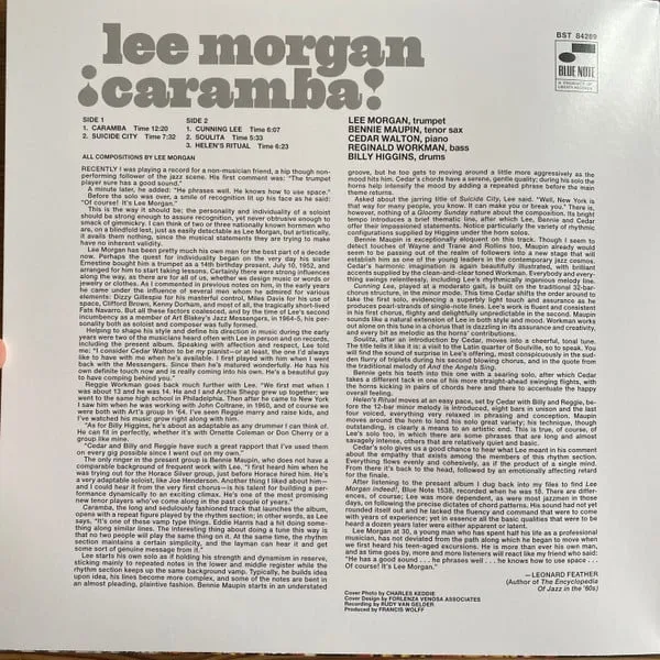 Lee Morgan ~ Caramba!