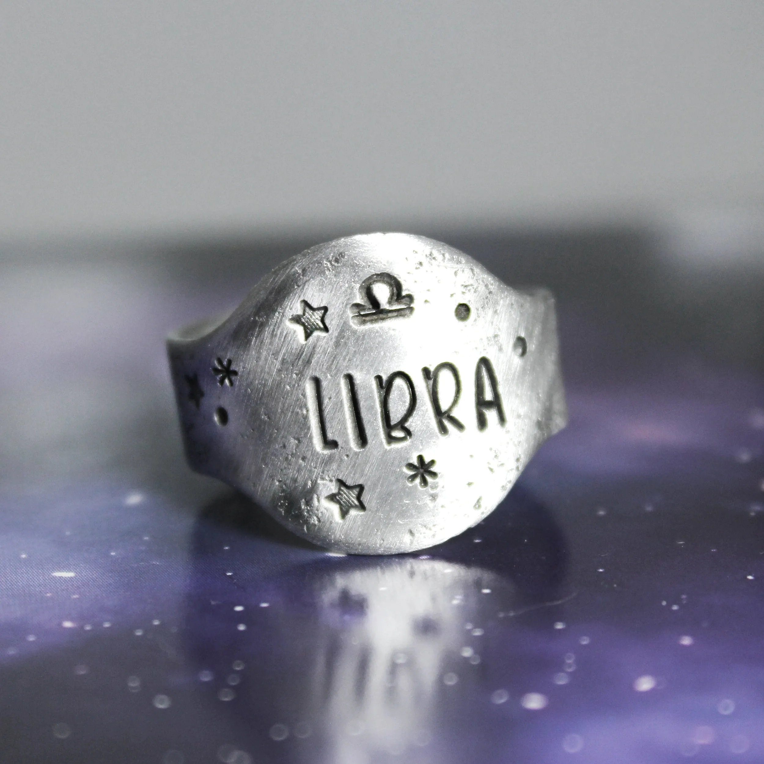 Libra Zodiac Ring