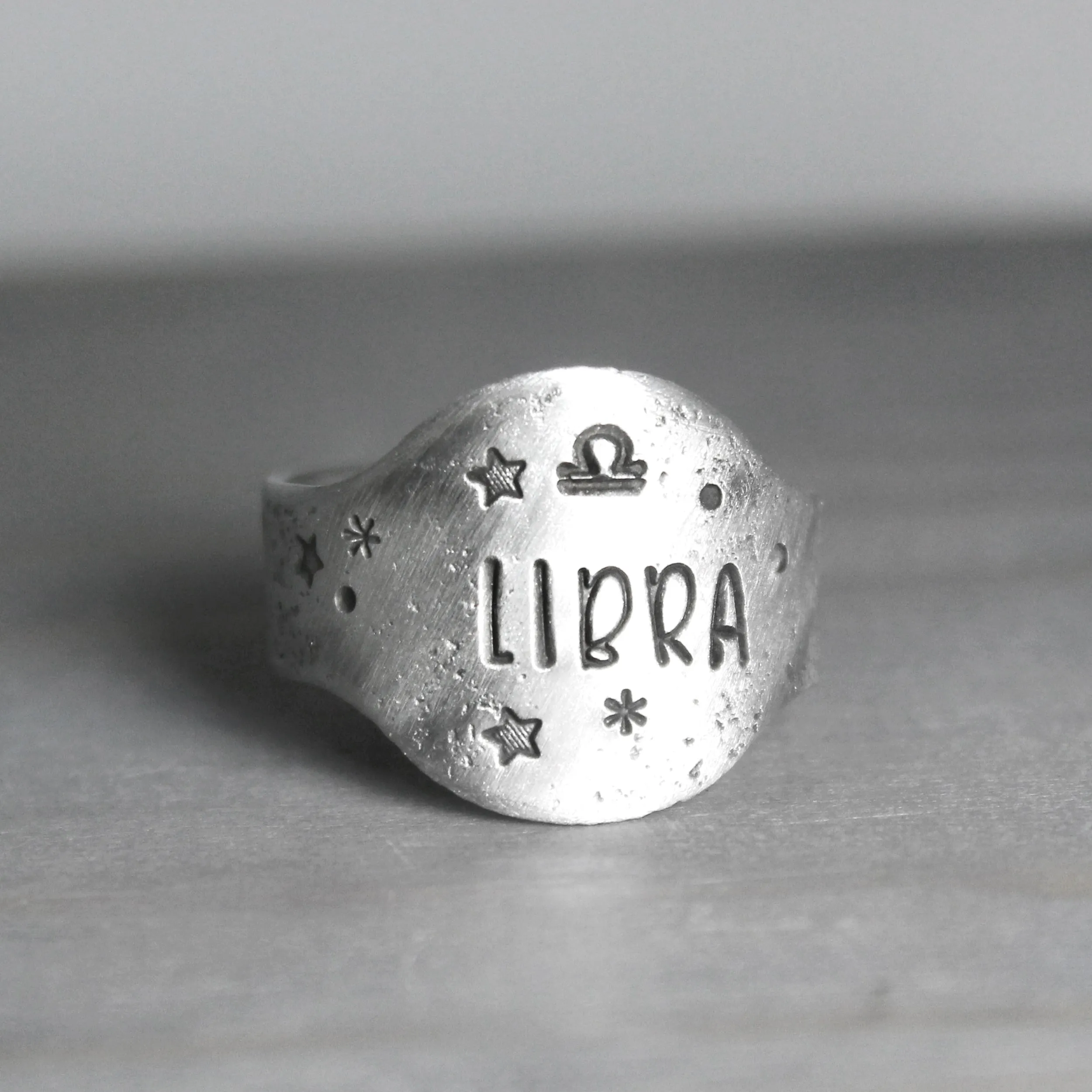 Libra Zodiac Ring