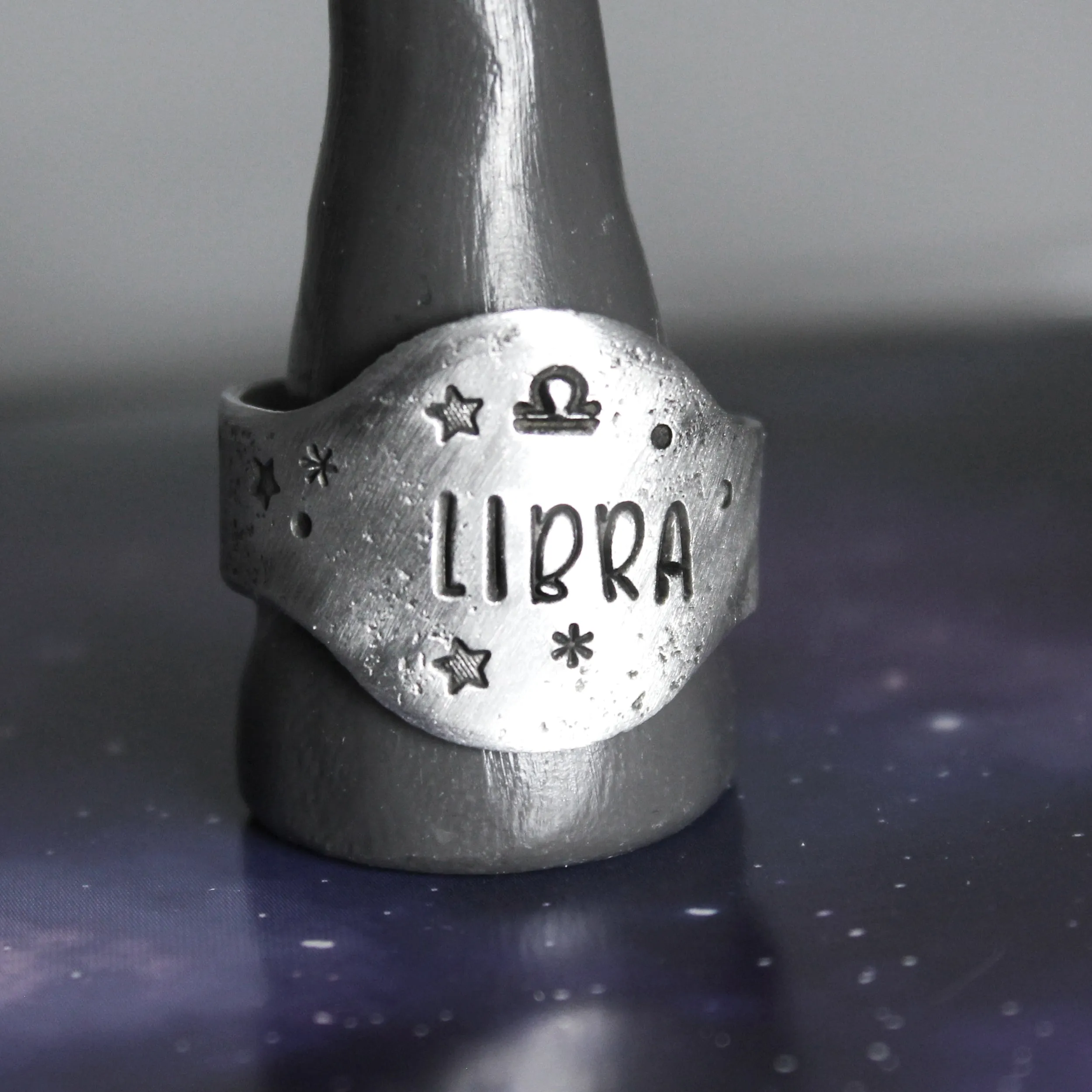 Libra Zodiac Ring