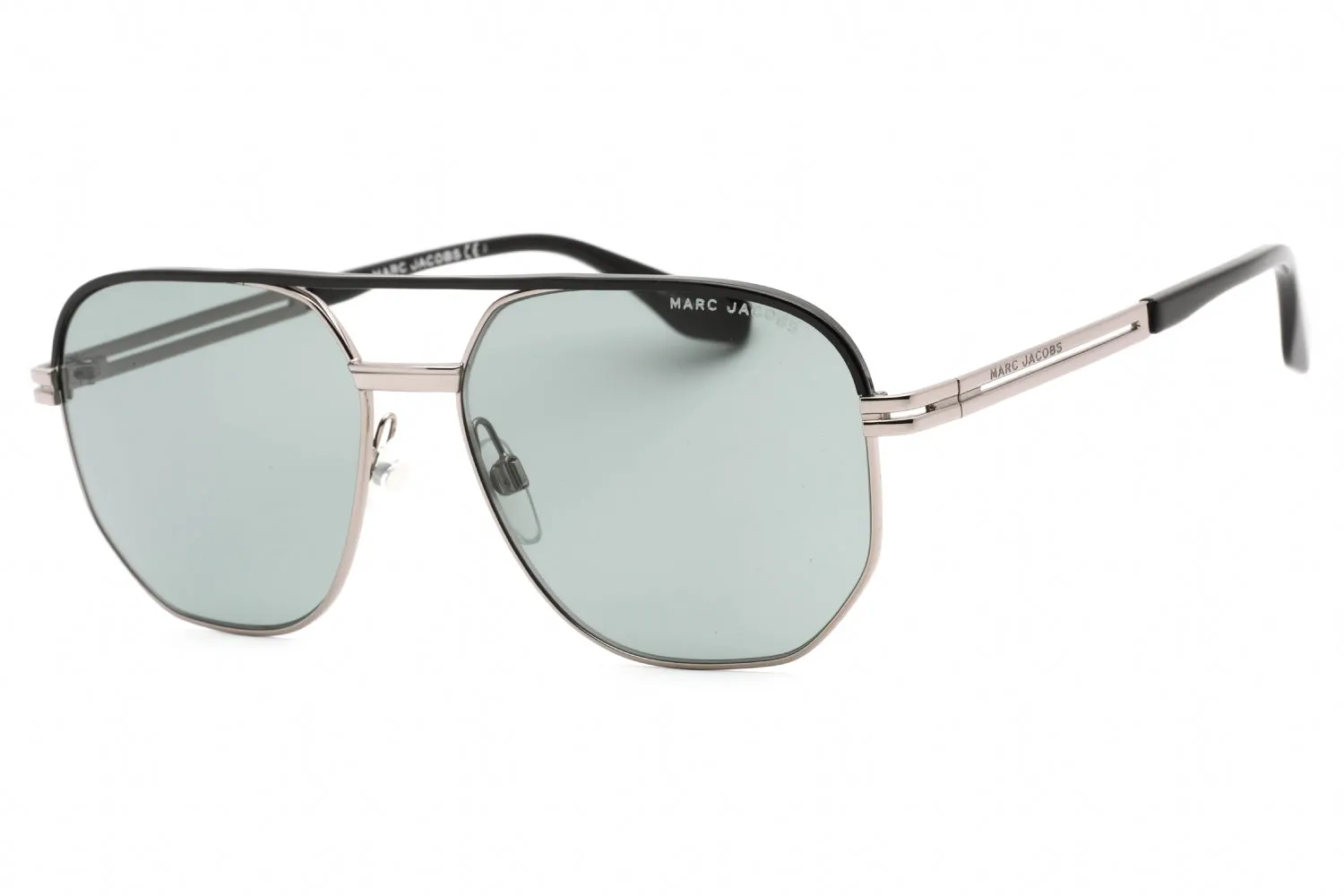 Marc Jacobs MARC 469/S Sunglasses Ruthenium Black / Green