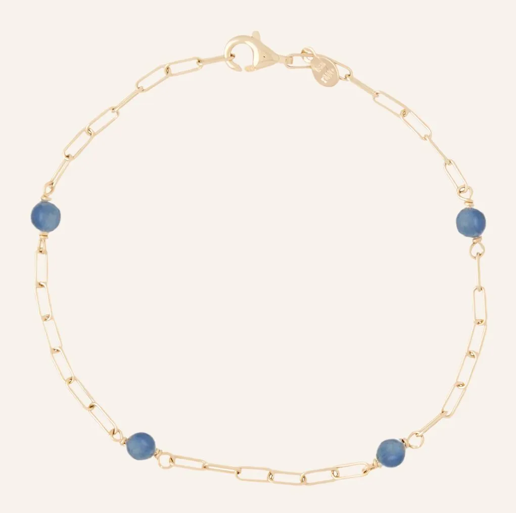 Milli Victoire 4mm Kyanite Bracelet