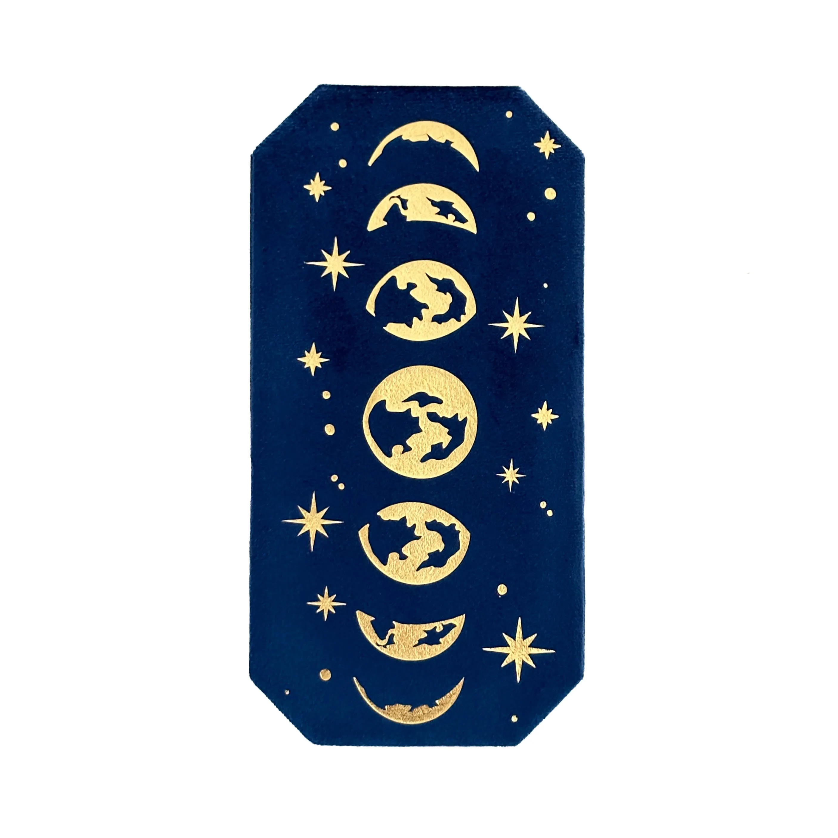 Moon Phase Blue Ring Holder