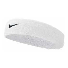 NIKE SWOOSH WHITE HEADBAND