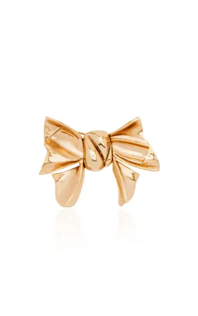 Oscar de la Renta Bow Small Brooch