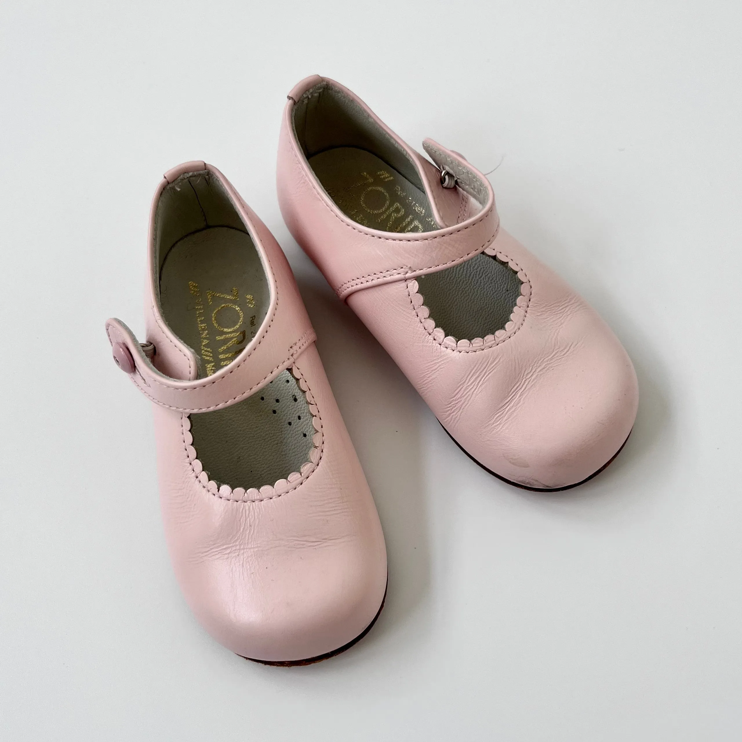 Pale Pink Mary-Jane Shoes: Size EU 22