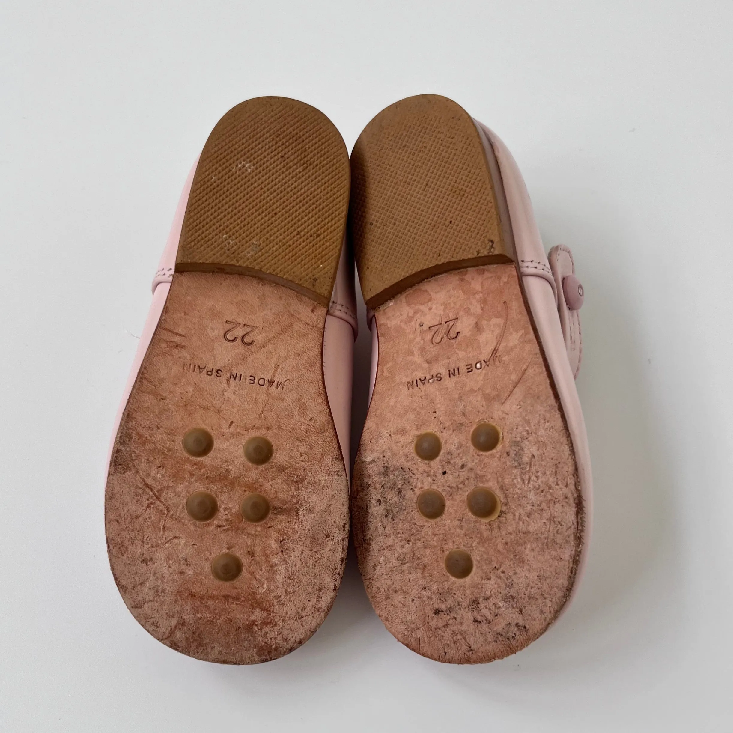 Pale Pink Mary-Jane Shoes: Size EU 22