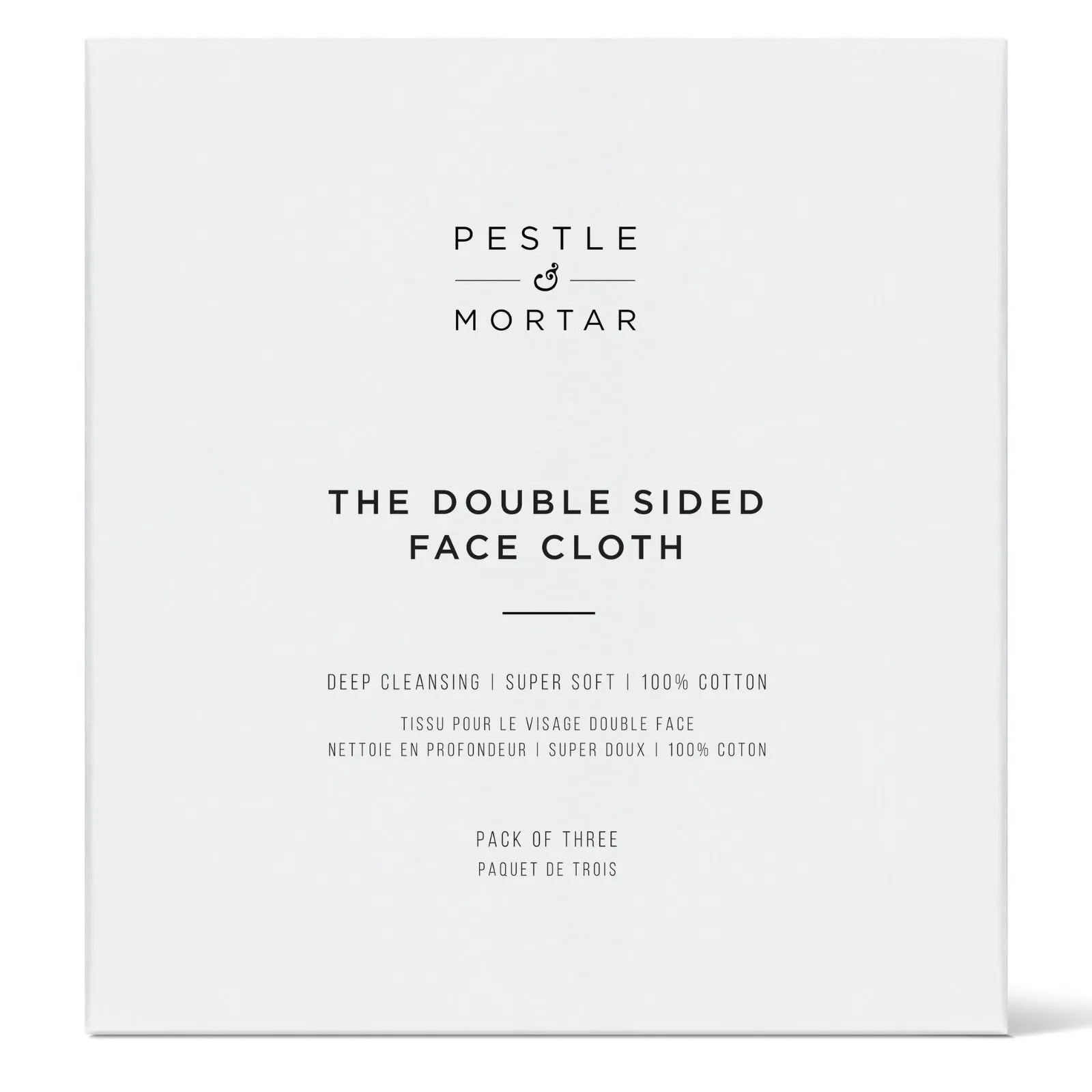 Pestle & Mortar | Double Sided Face Cloths