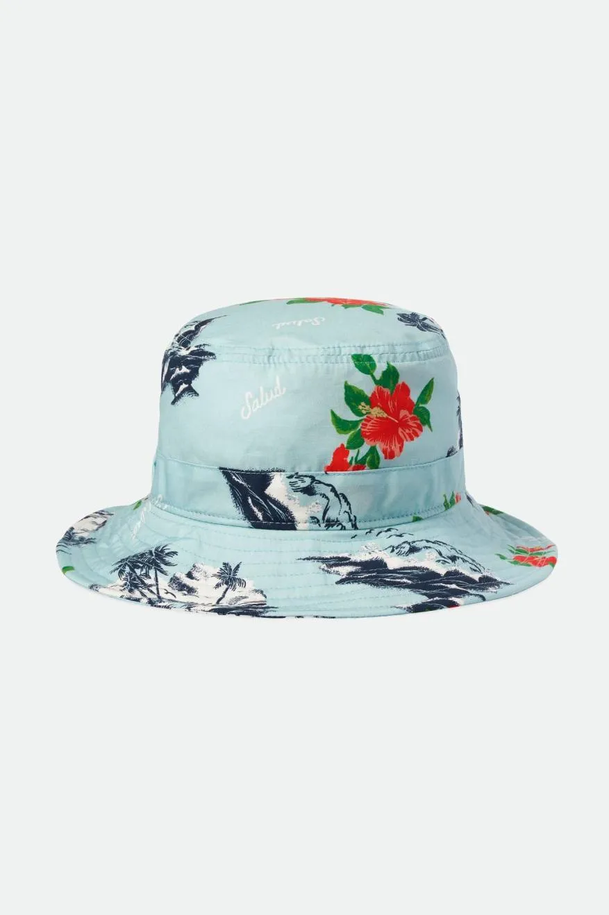 Petra Packable Bucket Hat - Canal Blue