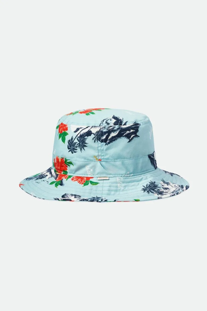 Petra Packable Bucket Hat - Canal Blue