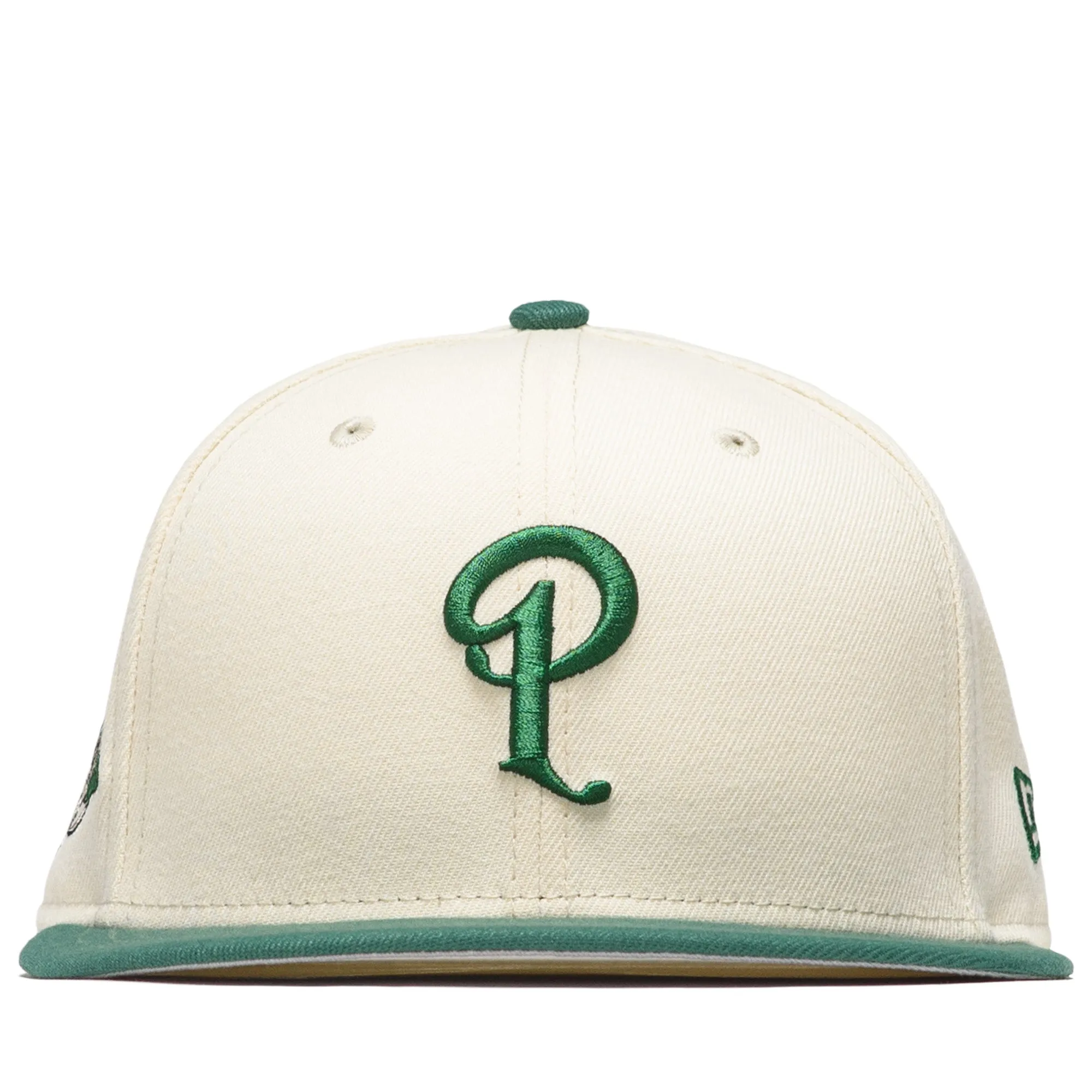 Politics x New Era City Series 59FIFTY Fitted Hat - Cream/Emerald Green