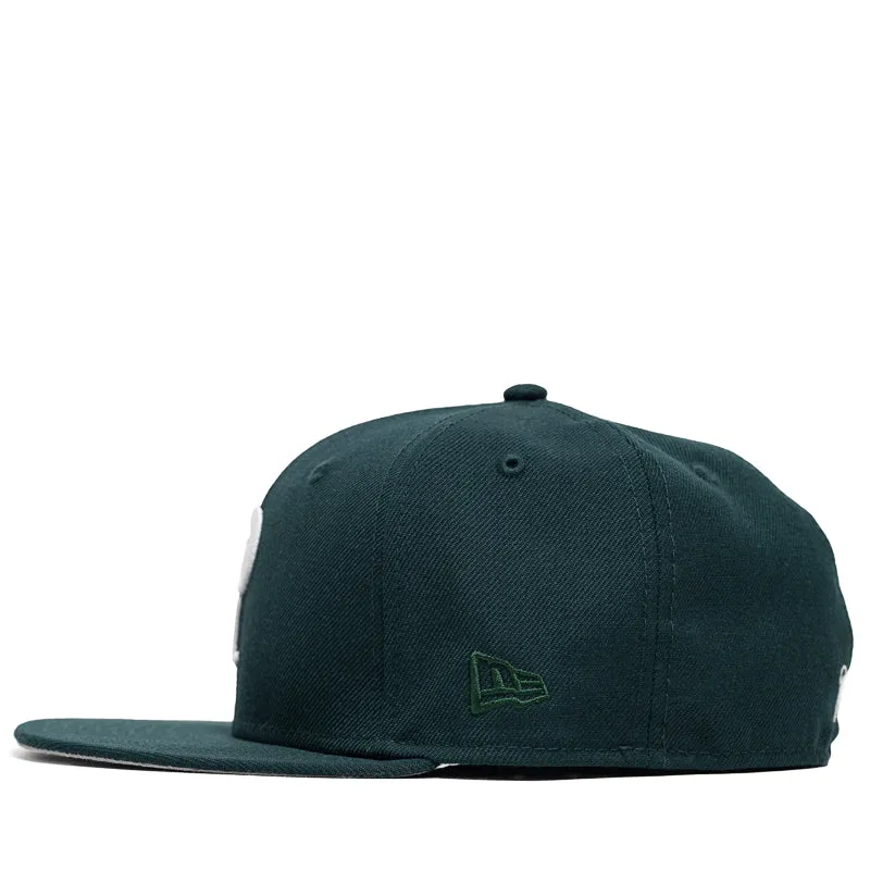 Politics x New Era Wool 59FIFTY Fitted Hat - Dark Green