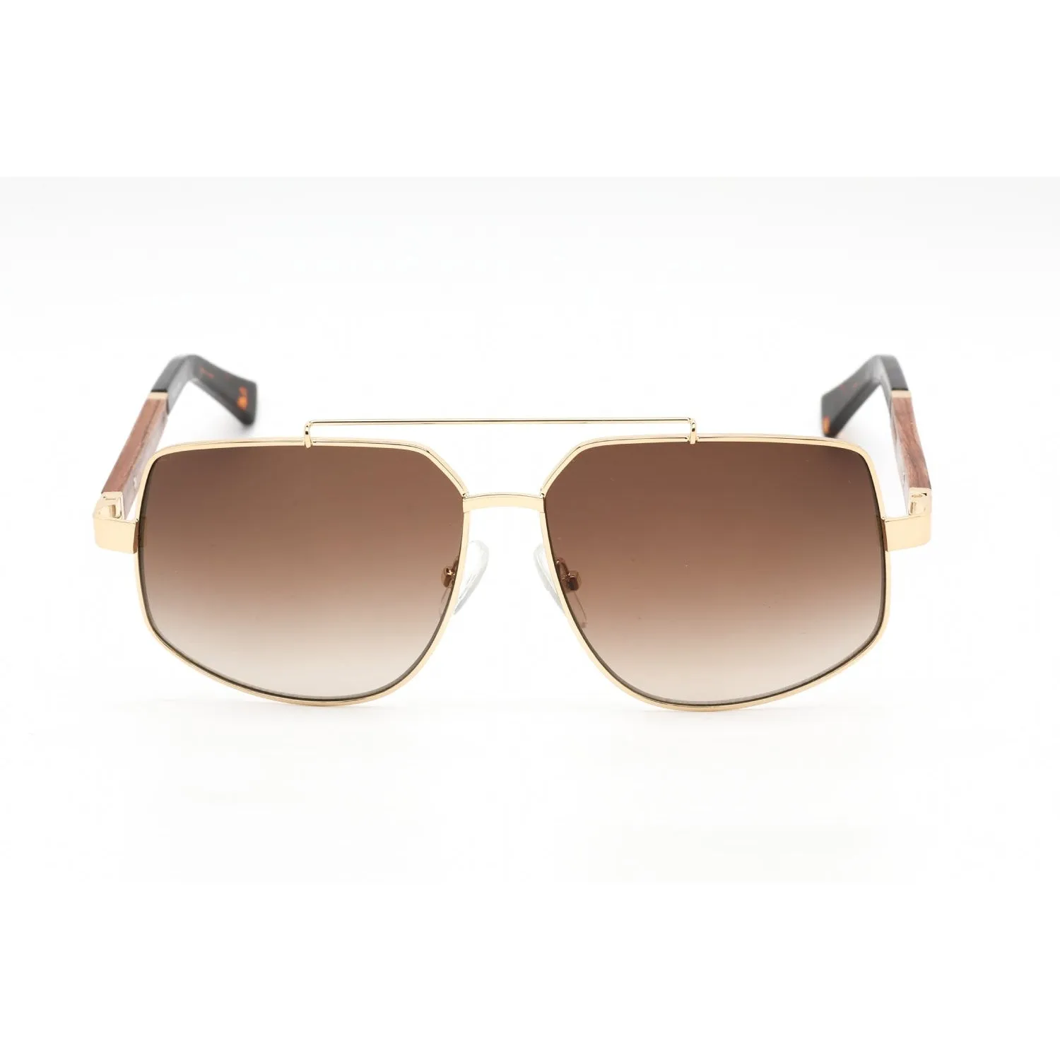 Porta Romana 1966 Sunglasses Gold Wood / Brown Gradient