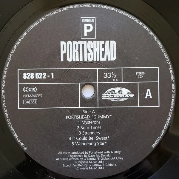 Portishead ~ Dummy