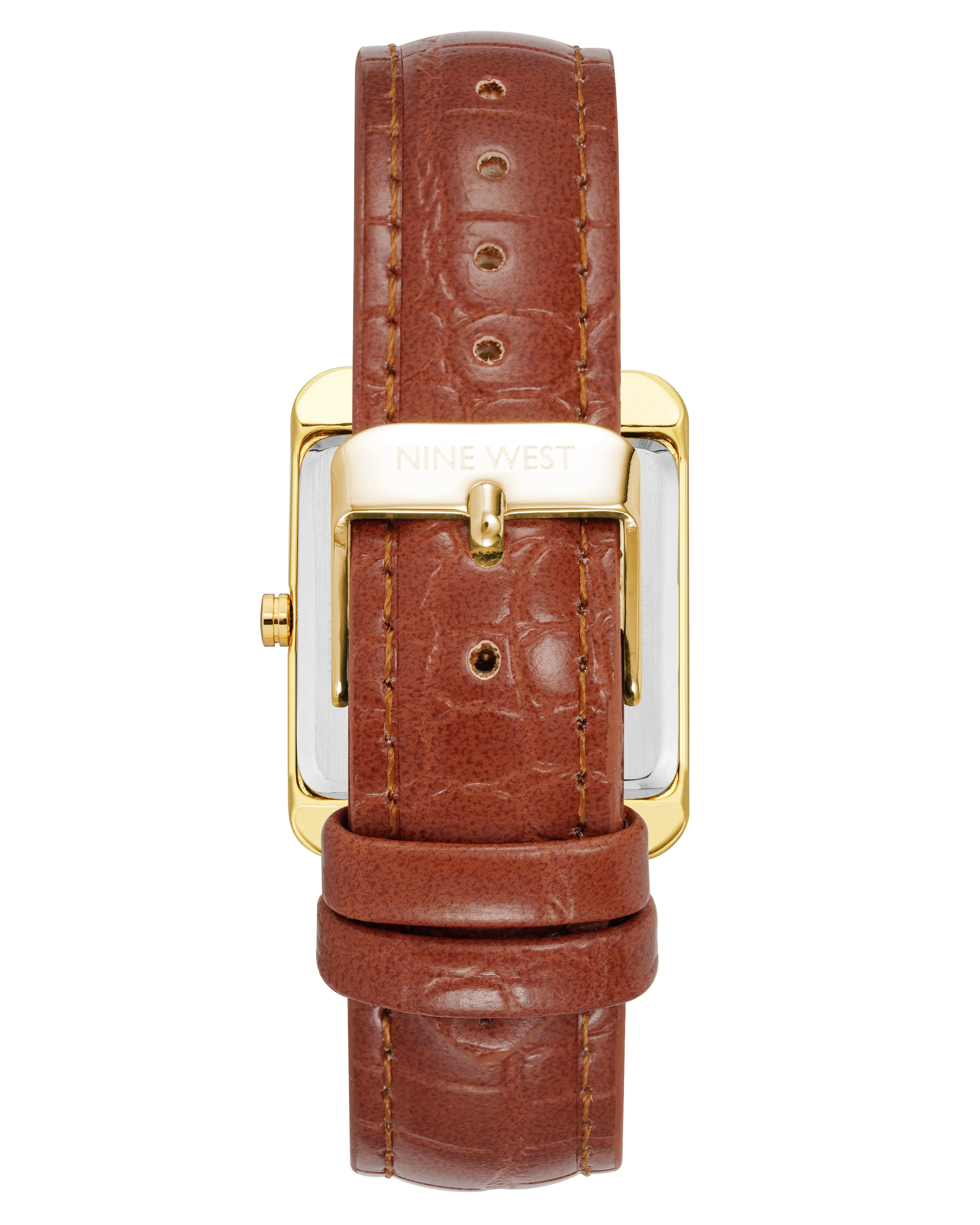 Rectangular Case Strap Watch