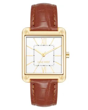 Rectangular Case Strap Watch