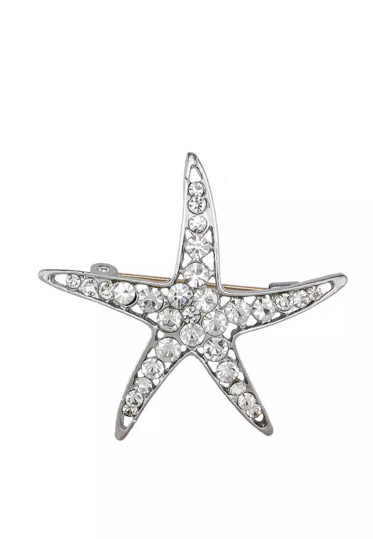 Red's Revenge Shining Starfish Brooch