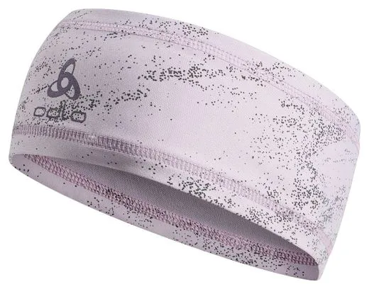 Reflective Headband Odlo Polyknit Warm Mauve