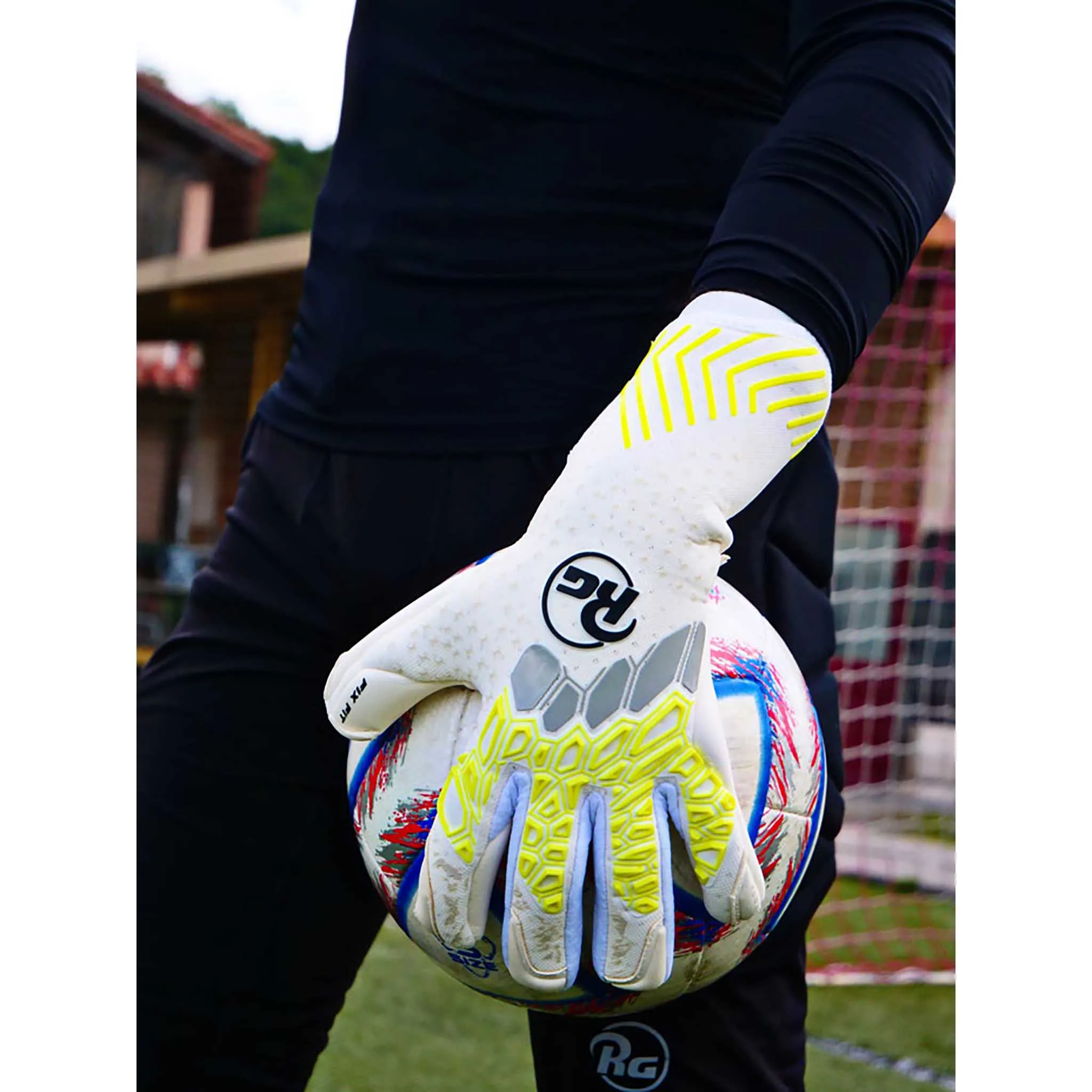 RG Goalkeeper Gloves Aversa gants de gardien de but de soccer