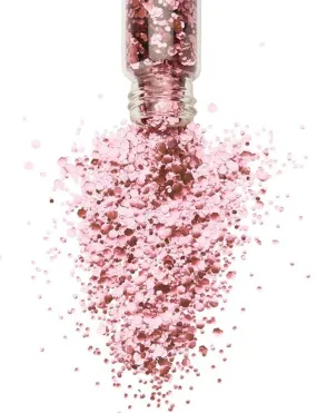 ROSE PINK BIODEGRADABLE GLITTER