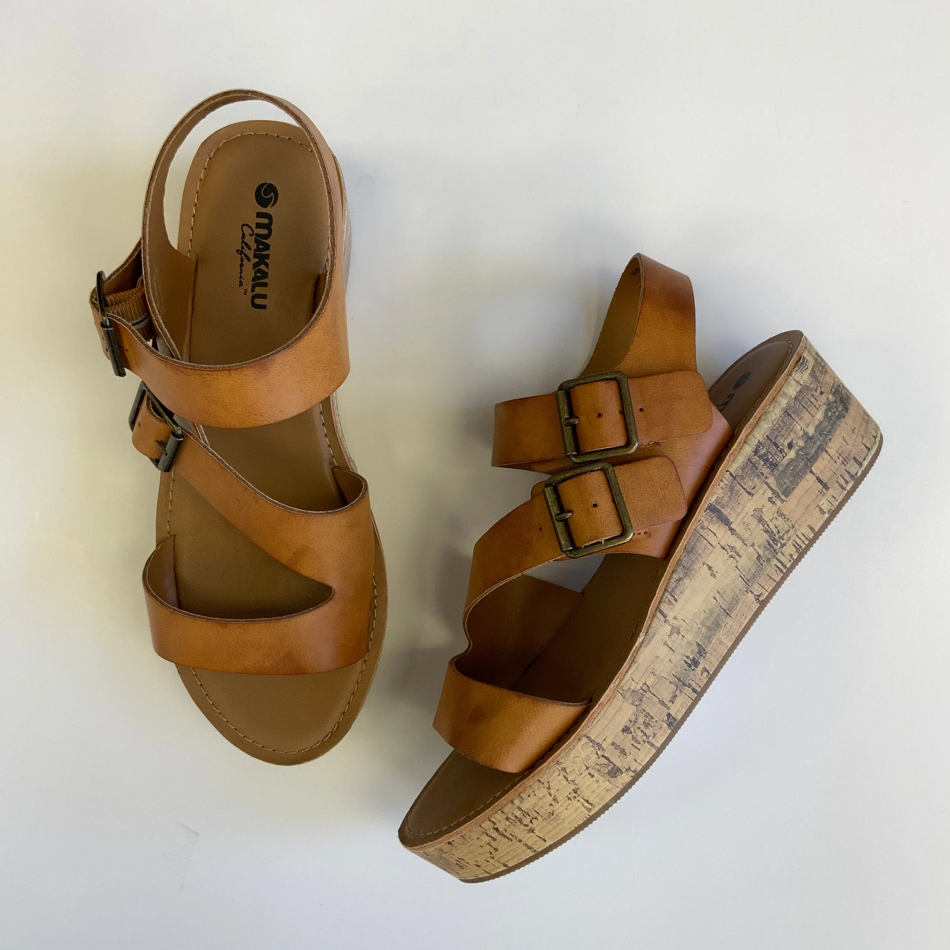 Sandals Heels Wedge By Clothes Mentor  Size: 9.5