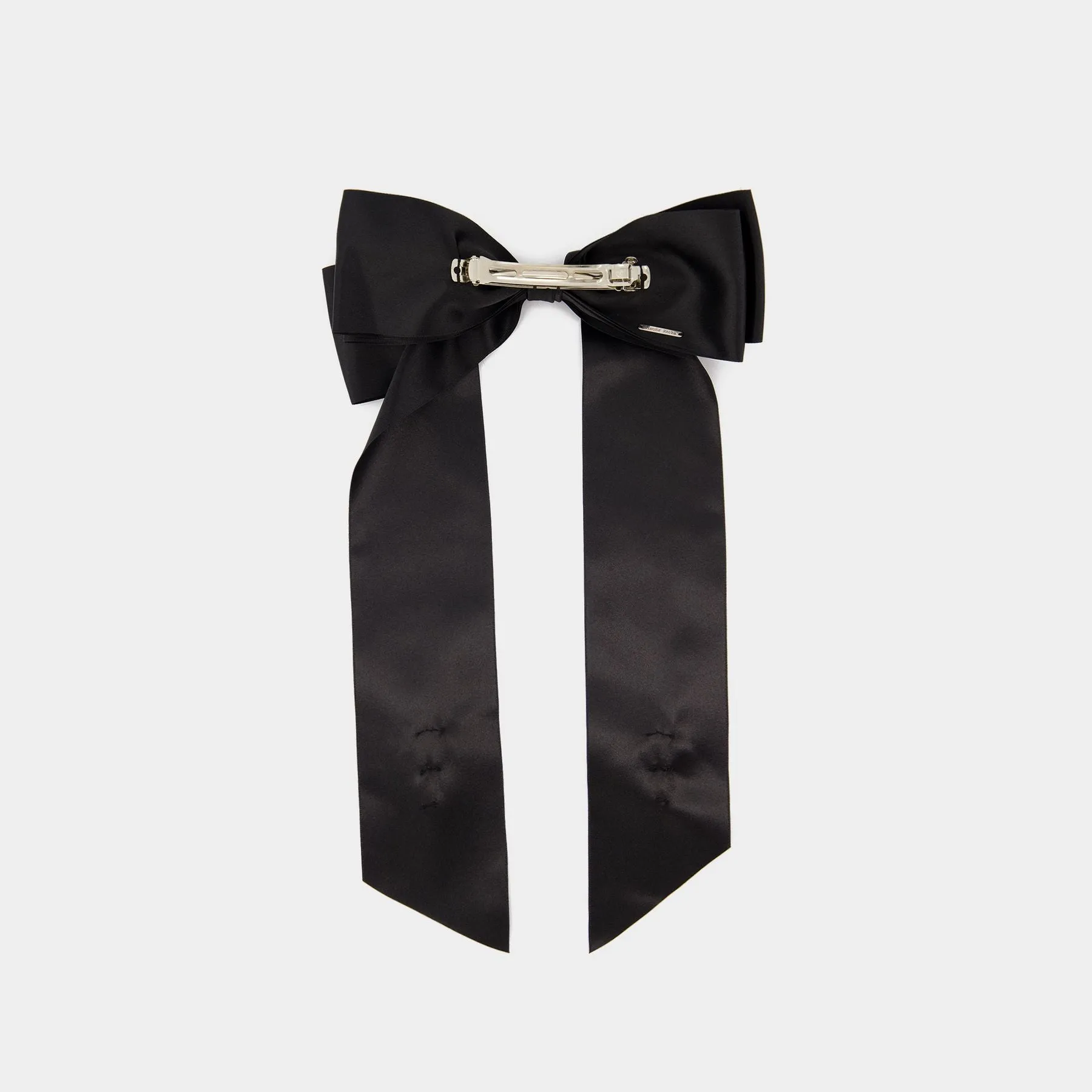 Simone Rocha  Flower Bow Hair Clip - Simone Rocha - Polyester - Black