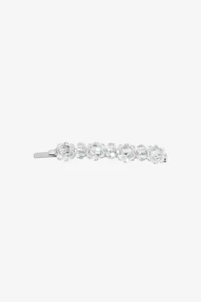 Simone Rocha   MEDIUM FLOWER HAIR CLIP IN LIGHT SMOKE, AW23