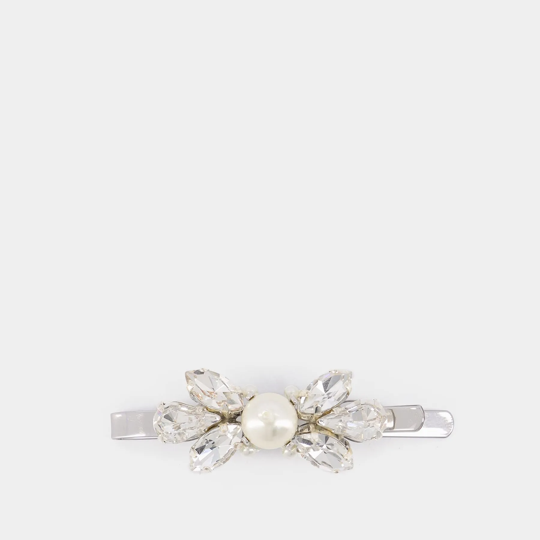 Simone Rocha  Mini Hair Clip in Crystal/Pearl